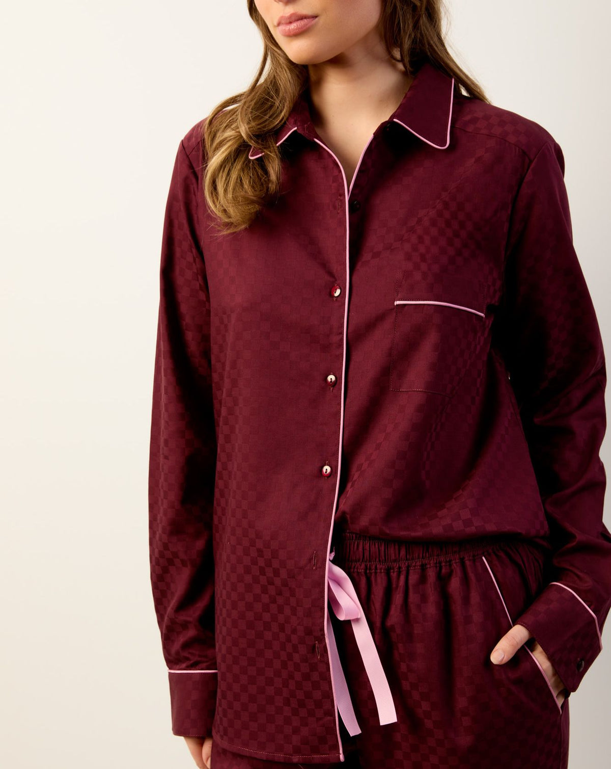 Bordeaux Pyjama Set