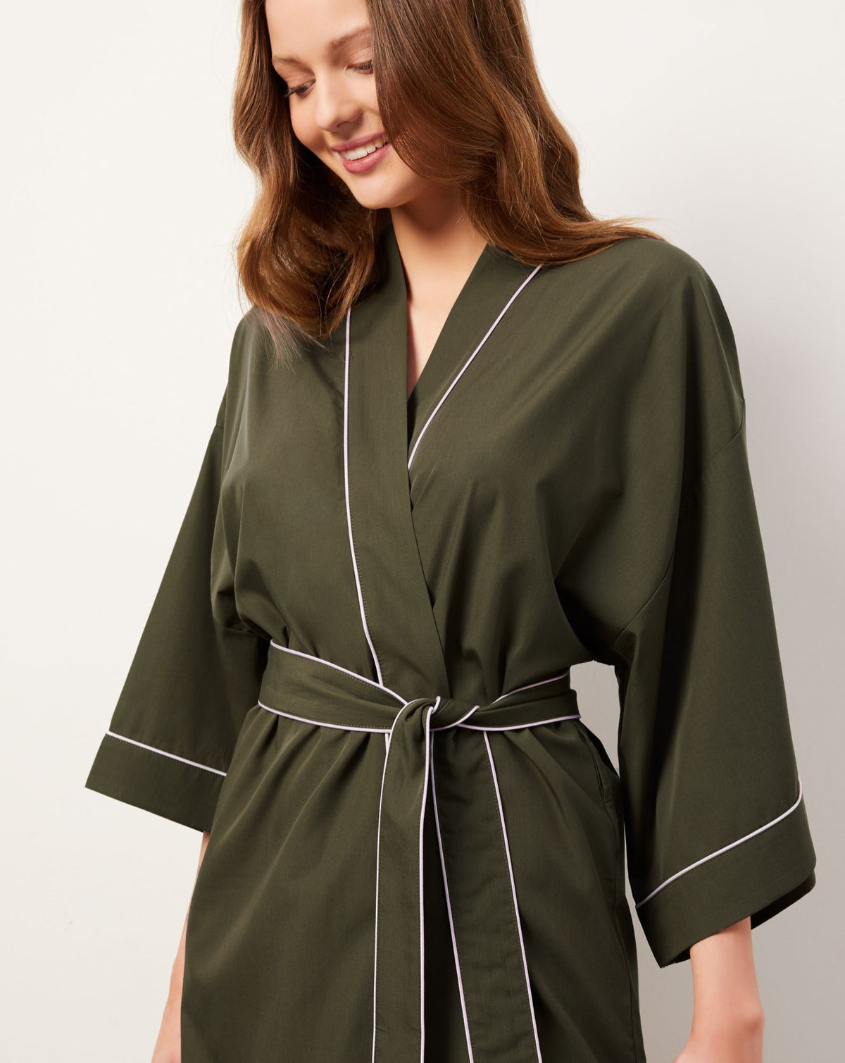 The Fern Kimono Robe