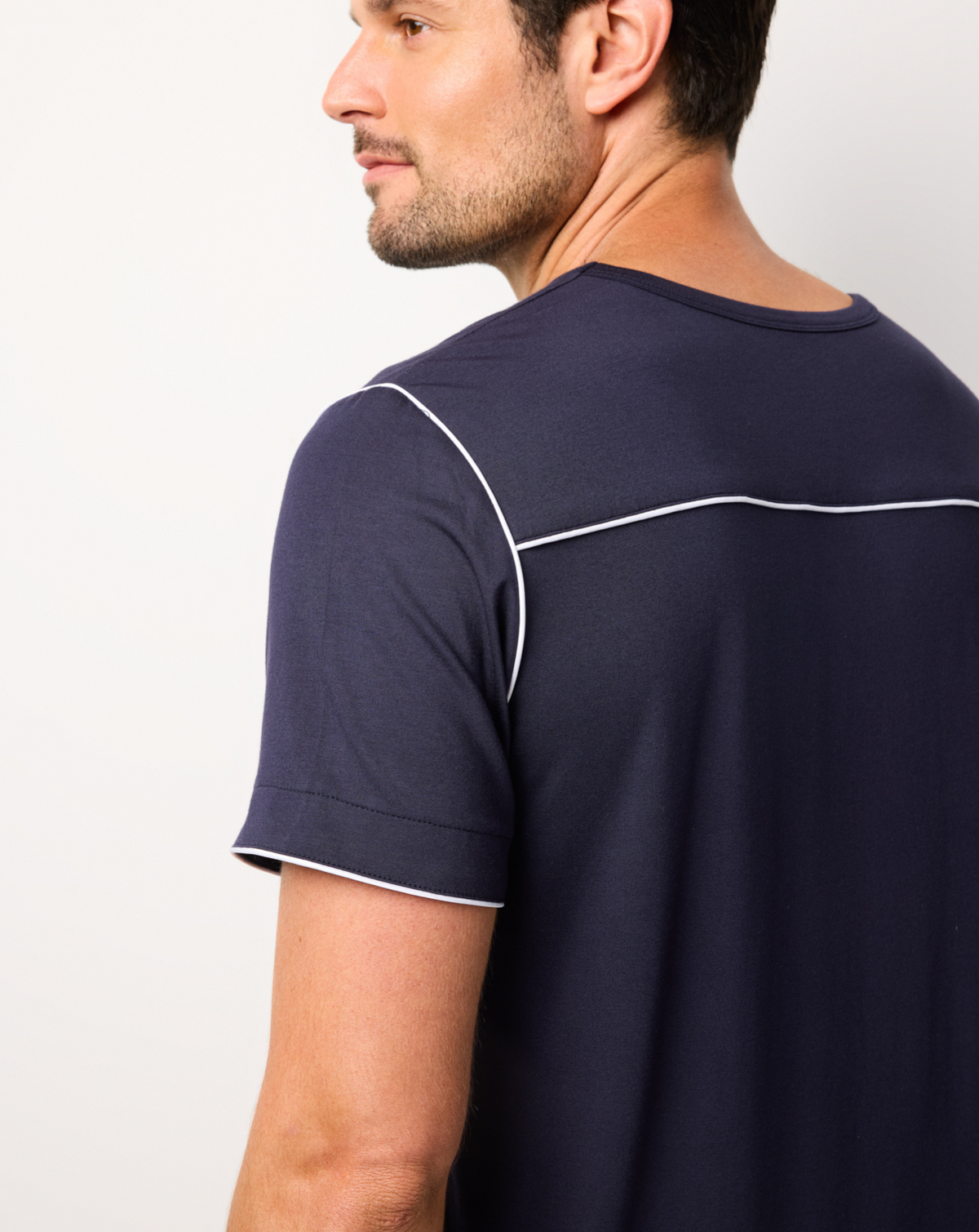Nox TENCEL™ Modal Long Pants & Navy Tee