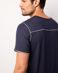 Nox TENCEL™ Modal Long Pants & Navy Tee