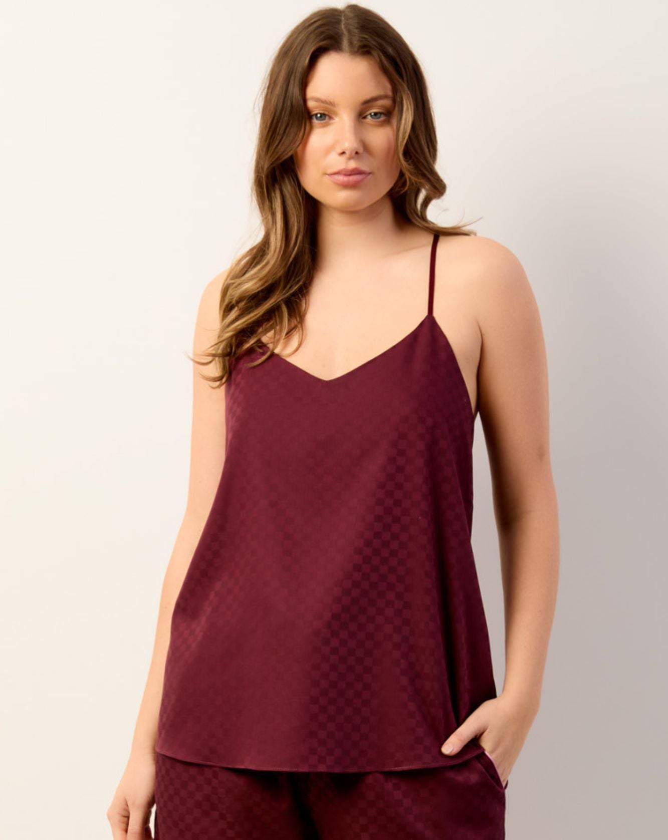 Bordeaux Camisole Top