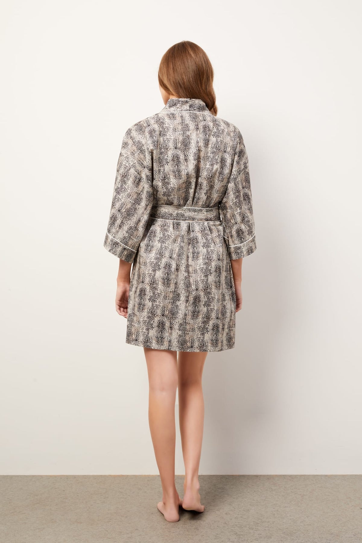 Kihara Robe The Sahara Kimono Robe (Limited Edition) – Wanderluxe Sleepwear