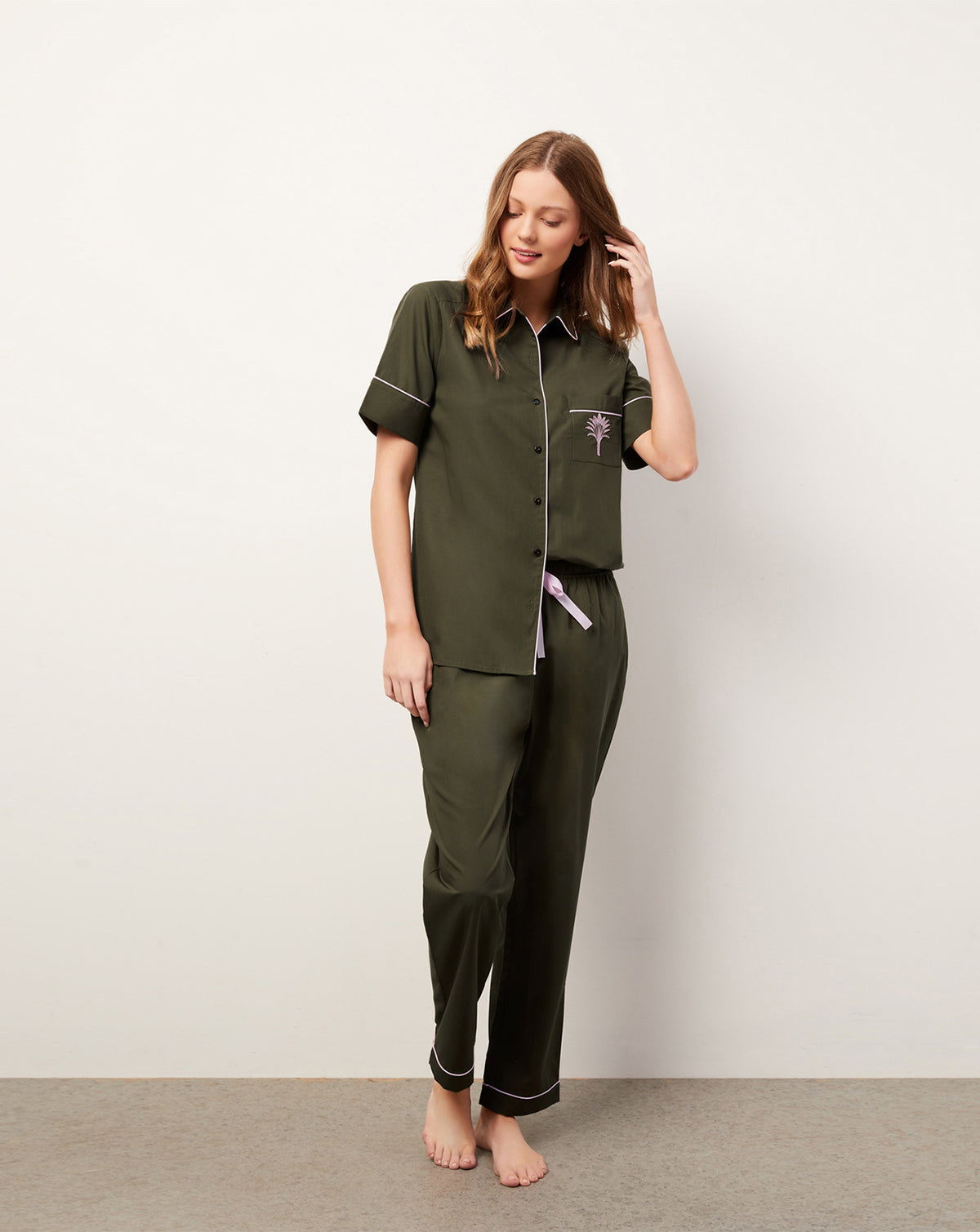 The Fern Pyjama Set Short