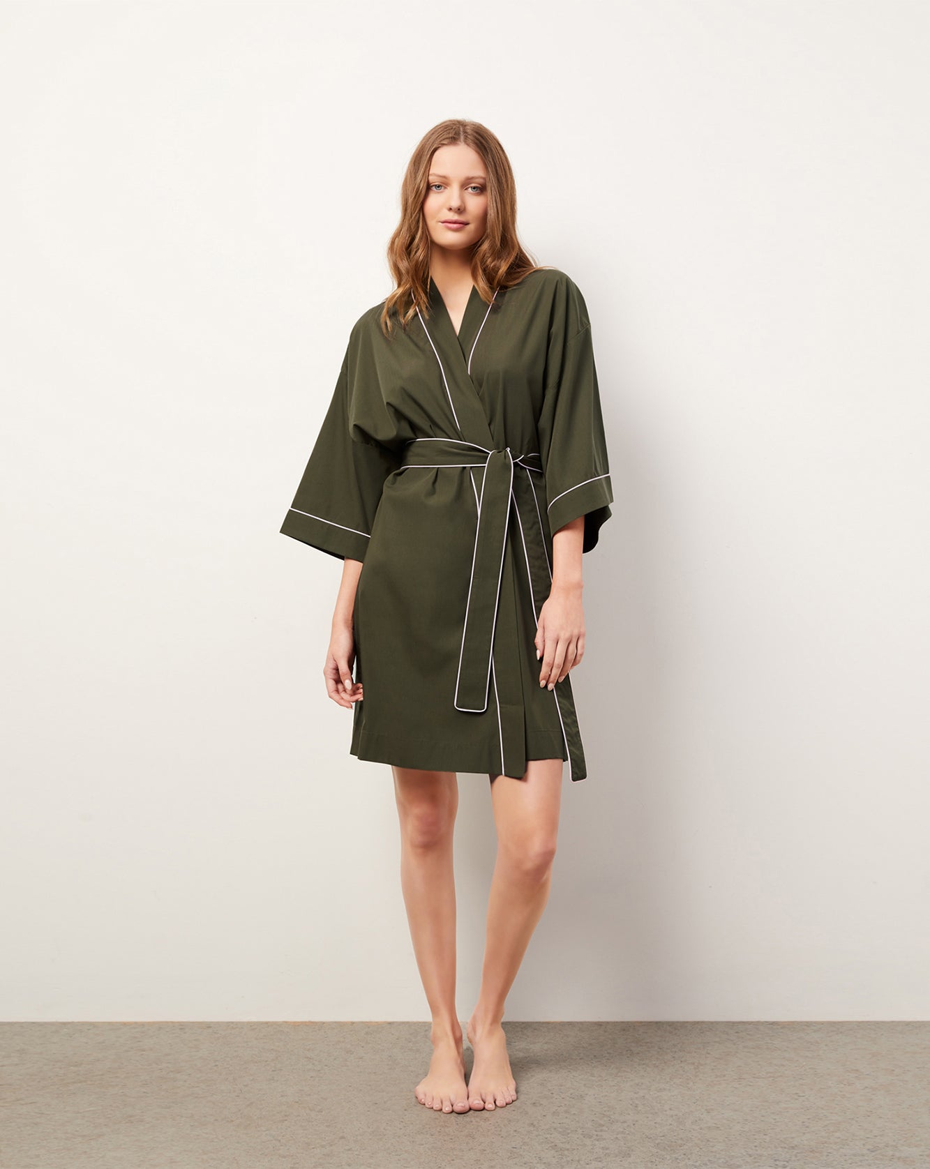 The Fern Kimono Robe