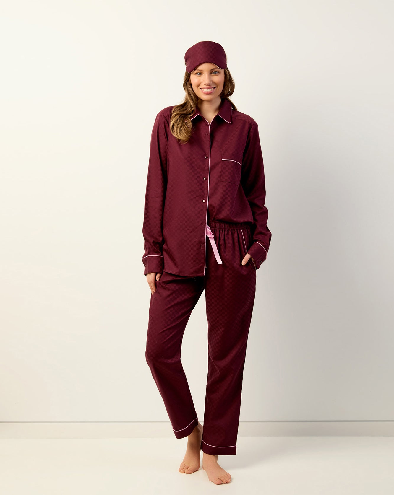 Bordeaux Pyjama Set