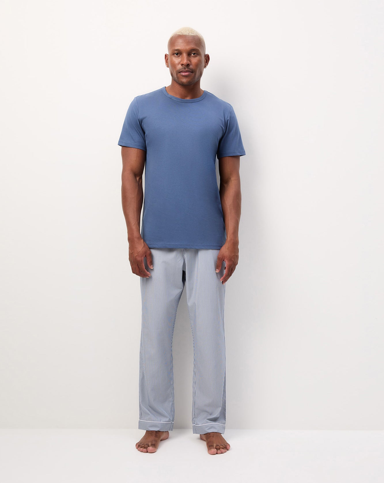 Blue Moon Long Pants and Navy T-Shirt