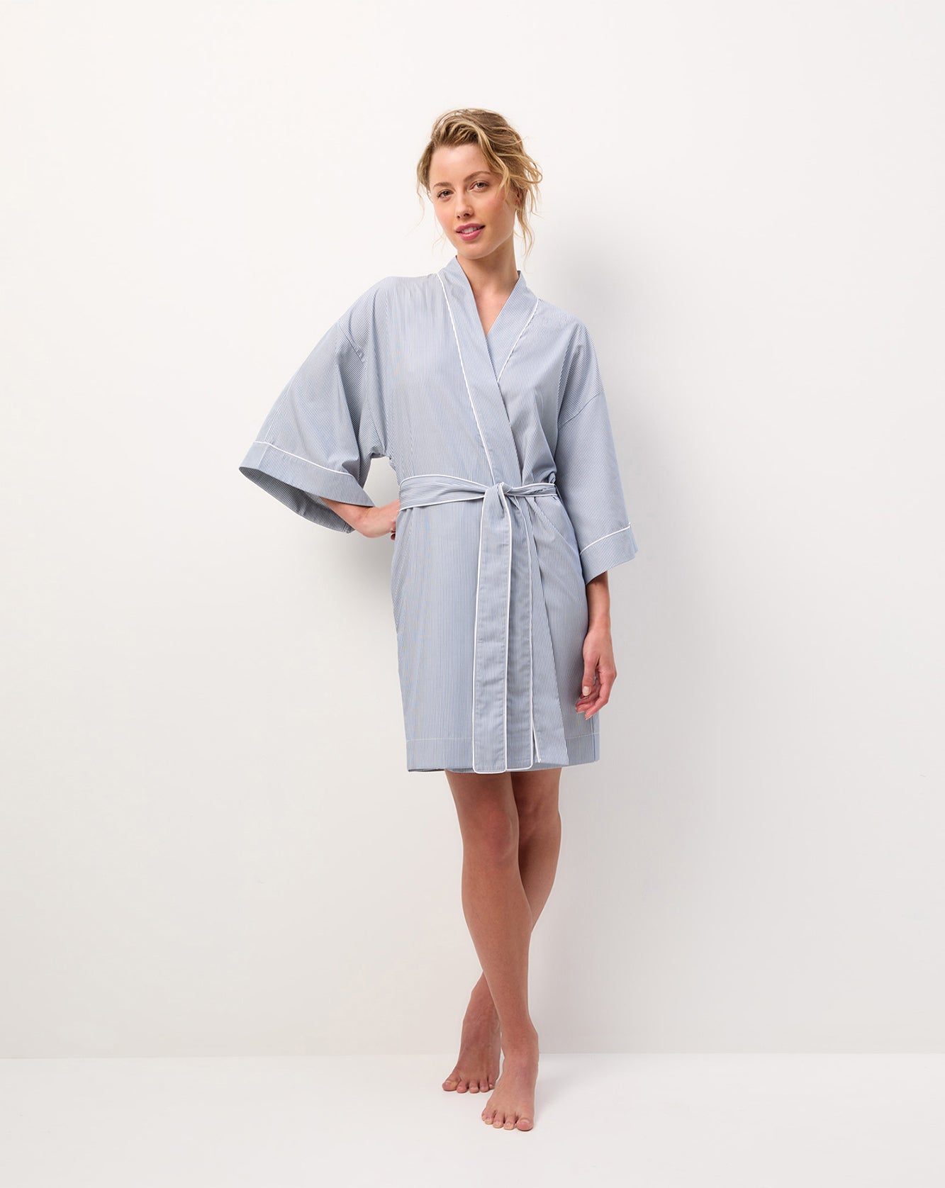 Blue Moon Kimono Robe