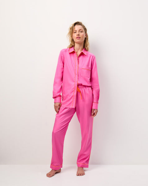Sunset Haze Pyjama Set – Wanderluxe Sleepwear