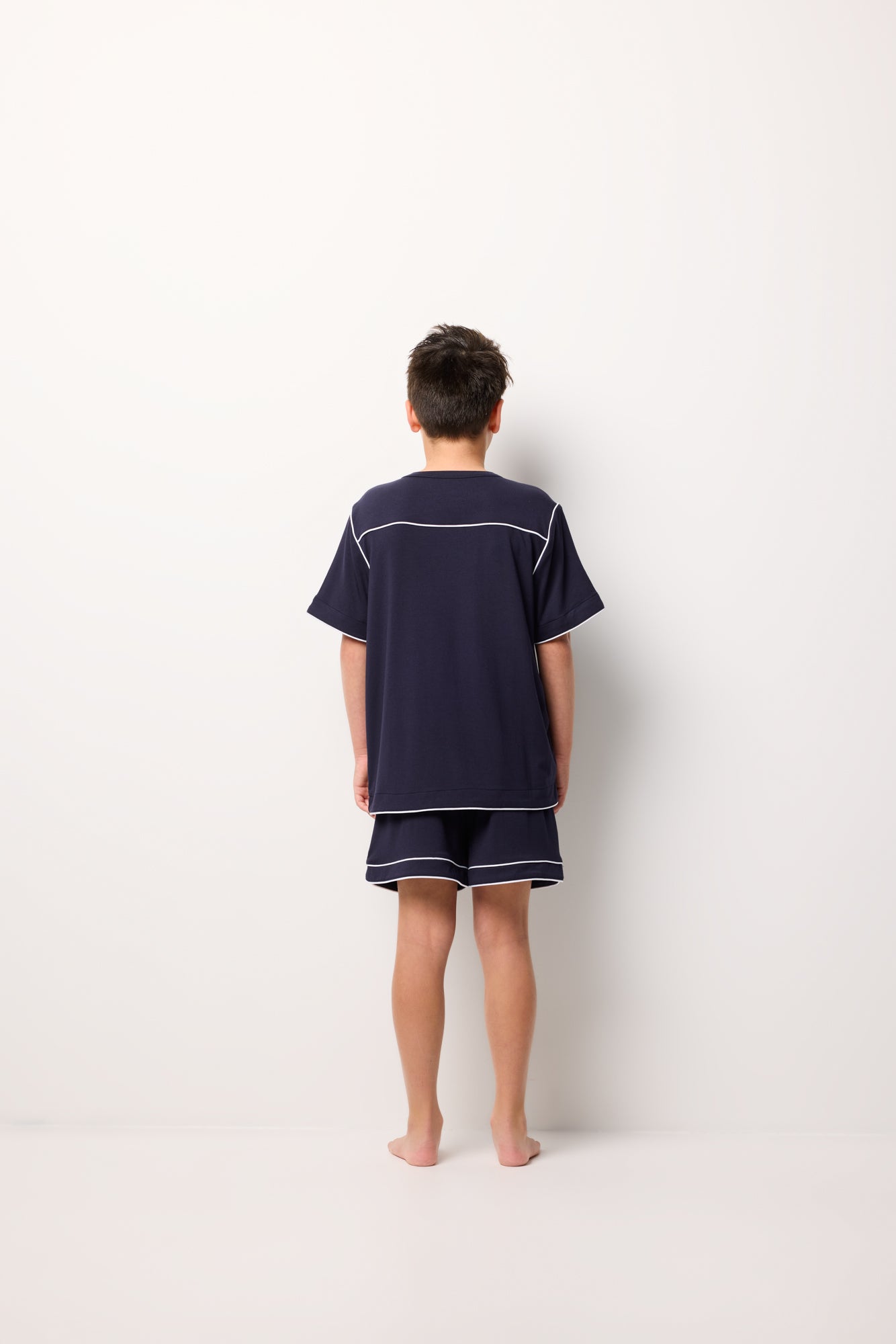 PRE-ORDER Jones TENCEL™ Modal Boxer shorts & Navy Tee Set (Boys)