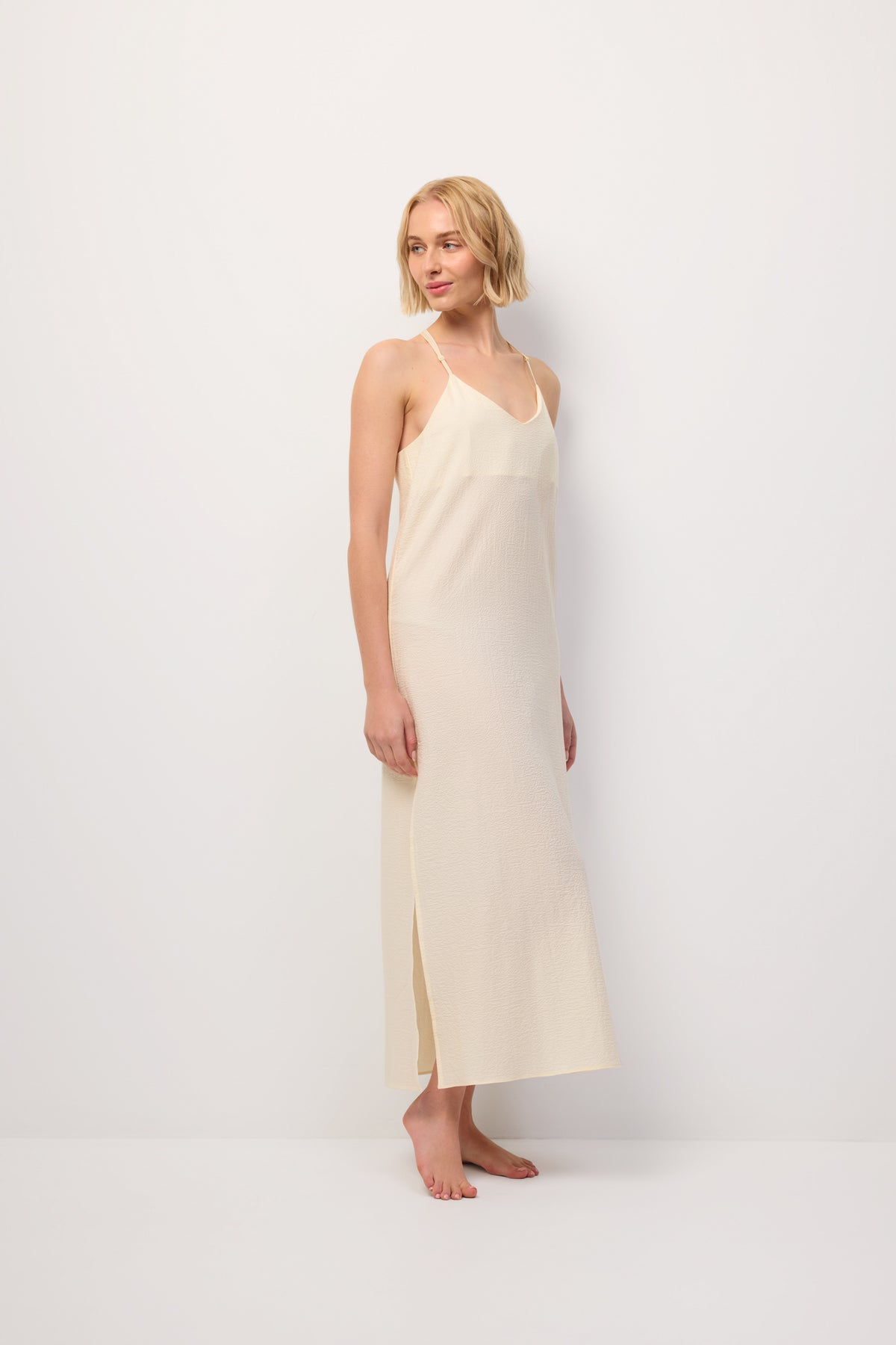 Limoncello Camisole Slip Dress Long